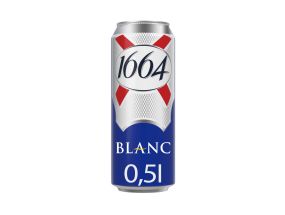 Пиво KRONENBOURG 1664 Блан светлое 5% 50cl (ж/б)