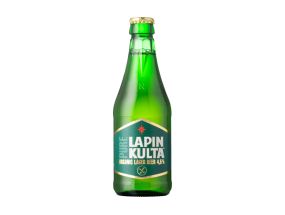 LAPIN KULTA beer Pure Organic Lager light 4.5% 31.5cl (bottle)
