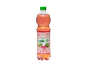 AURA Rhubarb flavored fruity syrup 0.75l (pet)