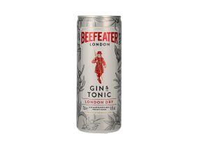 BEEFEATER London Dry Gin&Tonic 4.9% 25cl (can)
