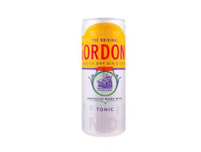 GORDON´S London Dry Gin&amp;Tonic 6,4% 25cl (purk)