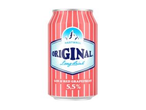 HARTWALL Long Drink Original Red Grapefruit 5,5% 33cl (purk)