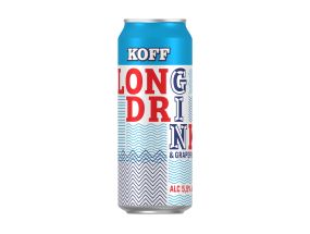 KOFF Long Drink Grapefruit 5.5% 50cl (can)