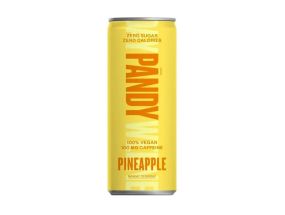 PÄNDY Pineapple flavor. soft drink with caffeine vegan 330ml