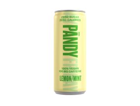 PÄNDY Mint-lemon flavor. soft drink with caffeine vegan 330ml