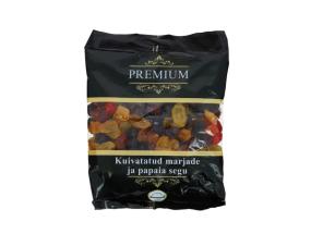 PREMIUM Kuivatatud marjade ja papaia segu 300g