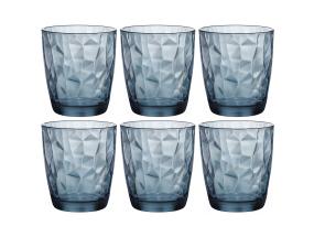 BEST Joogiklaas Diamond 300ml sinine 6tk (Bormioli Rocco)
