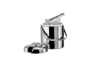 BEST Jäänõu 1,3l kroomitud + jäätangid (Aps)