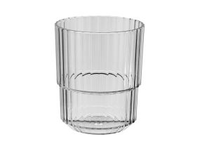 BEST Glass "LINEA" 0.3L tritan plastic, gray, storable (APS)