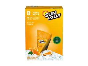 Mahlajääpulgad SUN LOLLY apelsini 8x60 ml