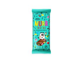 KALEV Шоколад молочный Nurr Kirju Kass с конфетами 100г