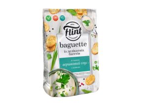 FLINT Baguette сливочный соус и галантерейные изделия со вкусом трав 90г