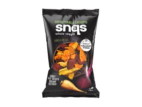 SNAQS Vegetable crisps (carrot, sweet potato, parsnip, beetroot) 75g