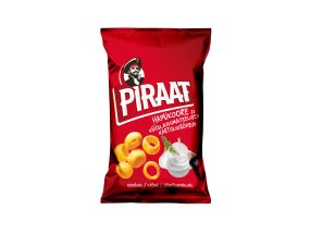 BALSNACK Potato chips Pirate XXL sour cream-garlic 220g