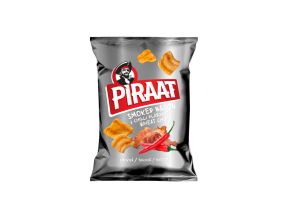 BALSNACK Wheat chips Pirate with smoked bacon and chili 40g