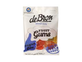 DE BRON Kummikommid puuviljamaitselised 100g, suhkruvaba