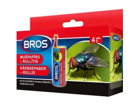 BROS Kärbsepaber rullis 4tk