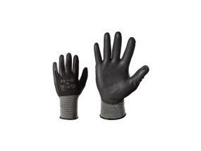 Нейлоновые рабочие перчатки SG119 черные L/9