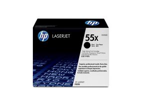 Toner cartridge HP CE255X (55X) black 12500 pages