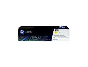 Toner cartridge HP CE312A (126A) yellow 1000 sheets