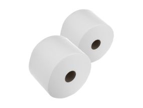 Industrial paper in a roll 2-layer CELTEX Lux 340m 2 rolls white