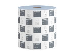 Tööstuspaber rullis 2-kihiline sinine 344m KATRIN Plus L2 profirätik