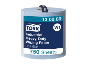 Бумага промышленная в рулоне TORK Advanced 440 W1 255м 3-х слойная синяя (130080)