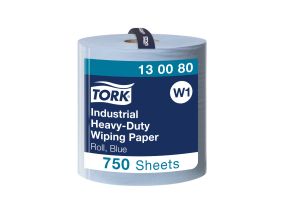 Industrial paper in a roll TORK Advanced 440 W1 255m 3-layer blue (130080)