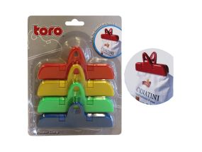 Parcel seal TORO 9.8cm 4pcs