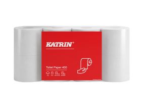 Toilet paper 2-layer KATRIN Toilet 400 8rl (55340)