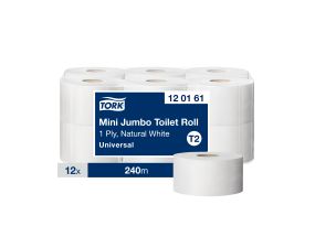 Toilet paper 2-layer TORK Smartone Mini T9 111.6m 12 rolls