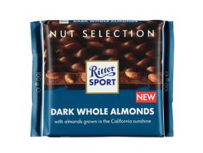Tume šokolaad RITTER SPORT tervete mandlitega 100g