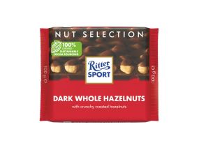Tume chocolate RITTER SPORT whole wheat nuts 100g