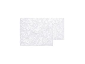 Ümbrik C6 120gr Rose White hõbedase läikega 10tk
