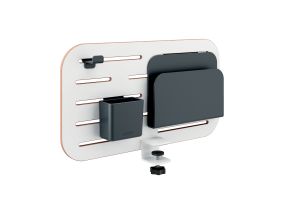 Leitz Ergo Small Pegboard Desk Organiser, 42x25 cm