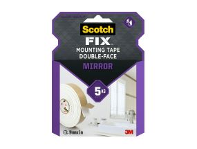 Double-sided foam tape 19mm x1.5m 3M SCOTCH Mirror™