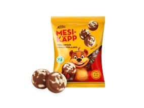 Vahvlikommid KALEV Mesikäpp riisiampsud piimašokolaadis 140g