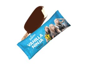 VANILLA NINJA Vanilli-koorejäätis glasuuris 110ml/80g x 34tk