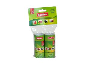 Spare rolls for textile cleaning roll SAUBER 24 sheets x 2 rolls