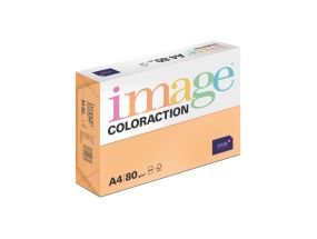 Цветная бумага А4 80г IMAGE Coloraction №27 неоновый оранжевый (Акапулько) 500 листов