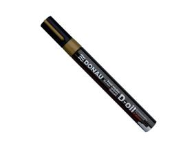 Värvimarker DONAU D-oil 2,8mm, kooniline, kuldne