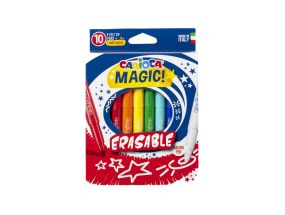 Felt-tip pens CARIOCA Magic Laser erasable 10 colors