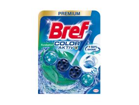 Toilet freshener BREF Blue Aktiv, Eucalyptus 50g with clip