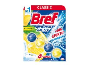 Toilet freshener BREF Power Aktiv, Lemon, 50g