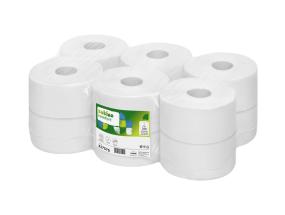Tualettpaber 3-kihiline WEPA Mini Toilet S2 valge, 12 rulli (317570)