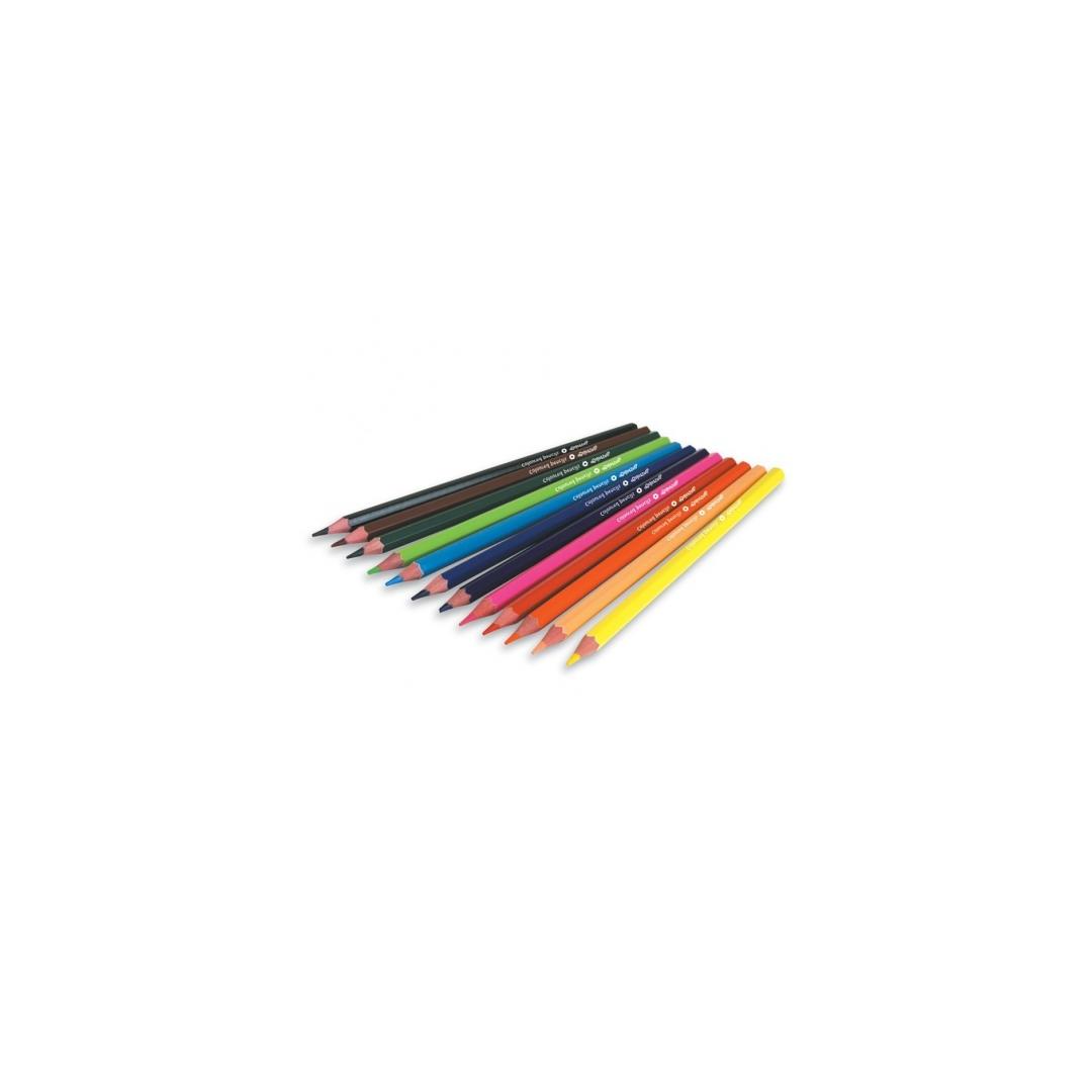 Colorino Kids Hexagonal coloured pencils 12 colours