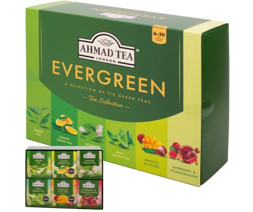 Roheline tee AHMAD Evergreen valik 60tk karbis
