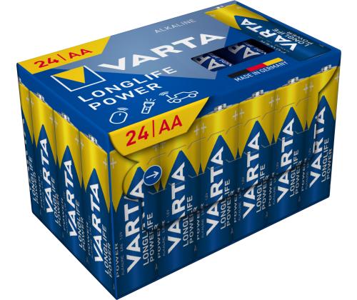 Patareid AA/LR6 VARTA LongLife Power 24tk