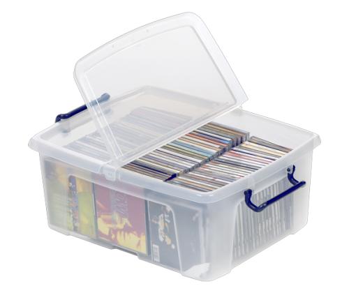 Plastkast kaanega FELLOWES 24L (19x39.5x50cm)