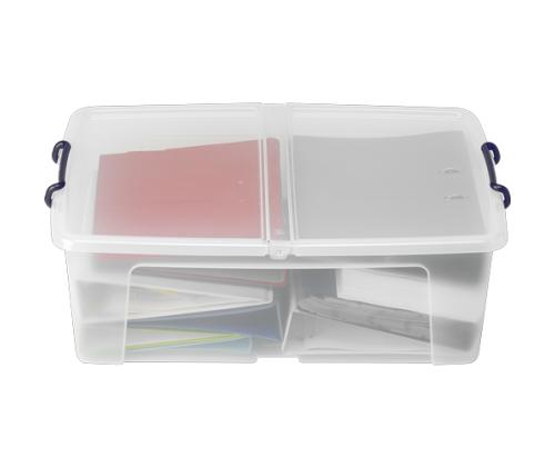 Plastkast kaanega FELLOWES 50L (23x45x70 cm)